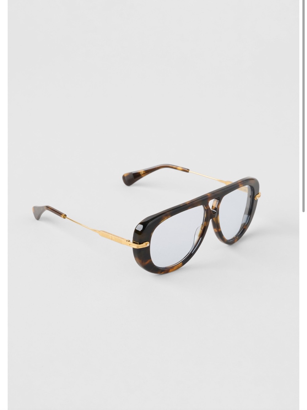 Alo aviator sunglasses tortoise/blue - Picture 1 of 4